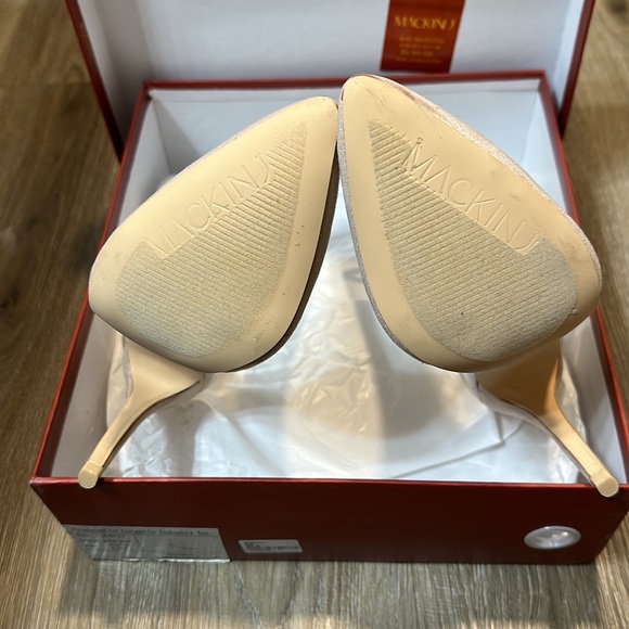 NIB -Vinyl Faux Suede booties - Picture 9 of 10